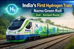 India Launches Its First Hydrogen-Powered Train, Marking a Major Milestone in Green Transportation
